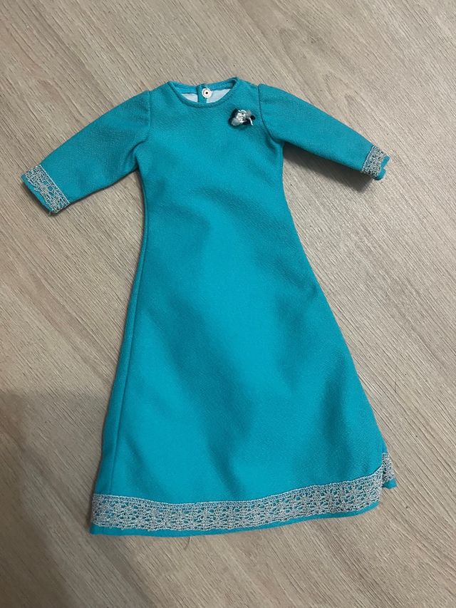 Vestido Nancy Coronación Original Años 70
