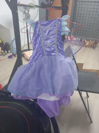 Disfraz Hada Mágica De 8-9 años Incluye Varita