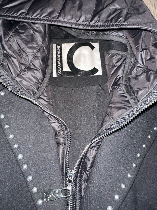 Blazer Lola Casademunt Negro Tachuelas