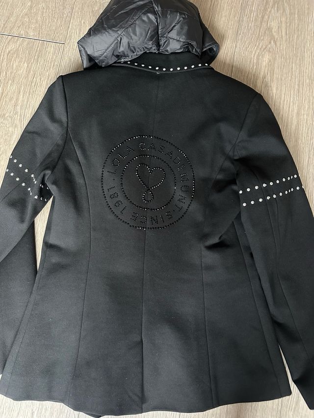 Blazer Lola Casademunt Negro Tachuelas