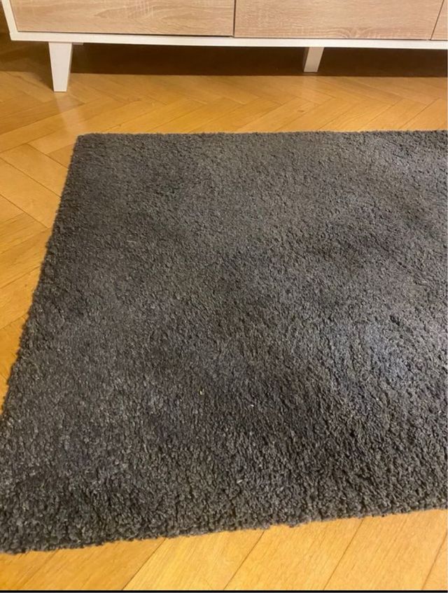 Alfombra Ikea gris
