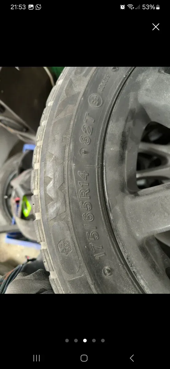 Vendo 4 Llantas de Seat en buen estado  4x100