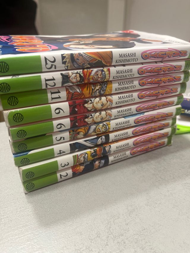 Naruto nº 2, 3,4,5,6,11,12
