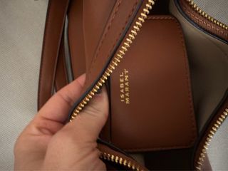 Bolso Isabel Marant Marrón con Tachuelas Doradas