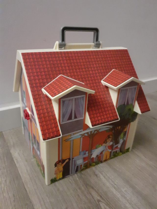 Maletín Casa Muñecas Playmobil