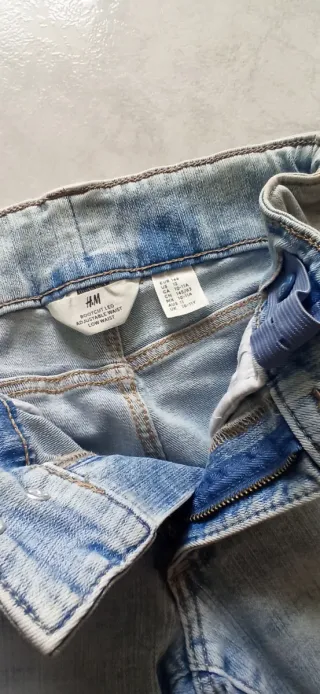 Tejano acampanado elástico niña 10-11 años