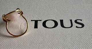 Sortija Tous Oro y Ópalo rosa 
CON CERTIFICADO 