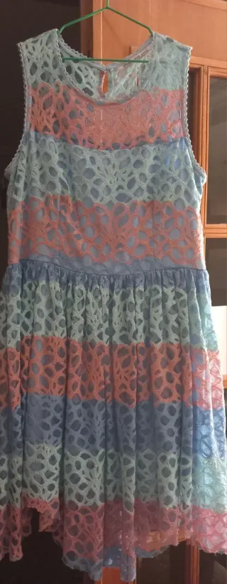 Vestido de fiesta con encaje