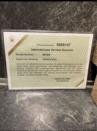 Rolex Oyster Perpetual Date 6917