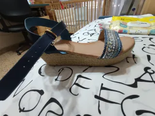 Sandalias verano talla 41 con suela de esparto