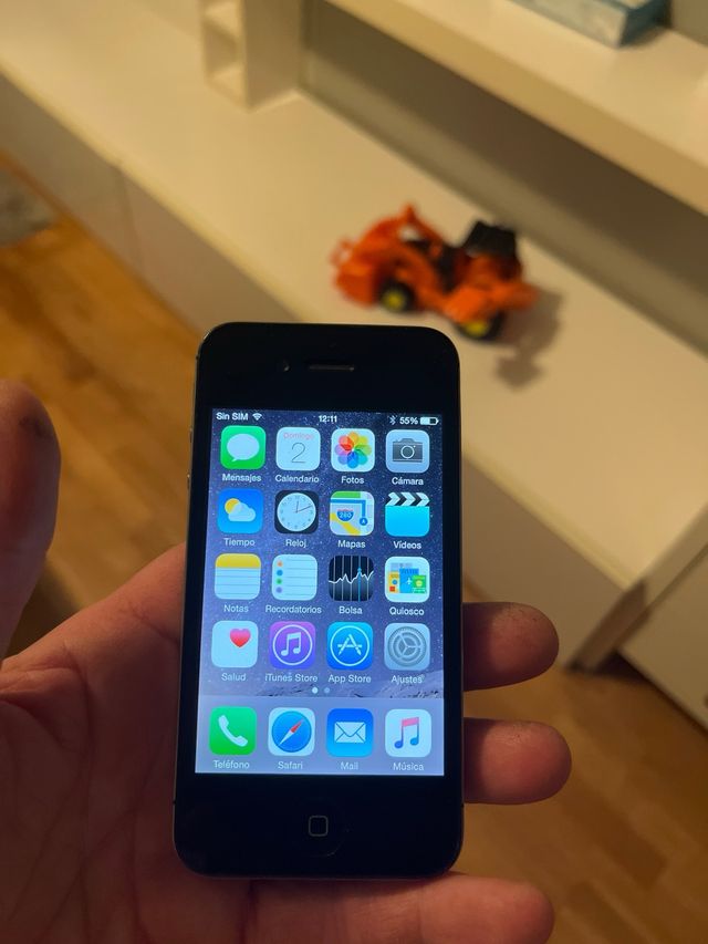 iPhone 4s Negro/Plata