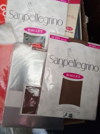 9 paia calze collant Glamour nuove