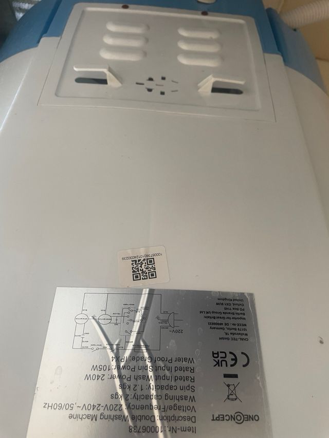 Lavatrice One Concept