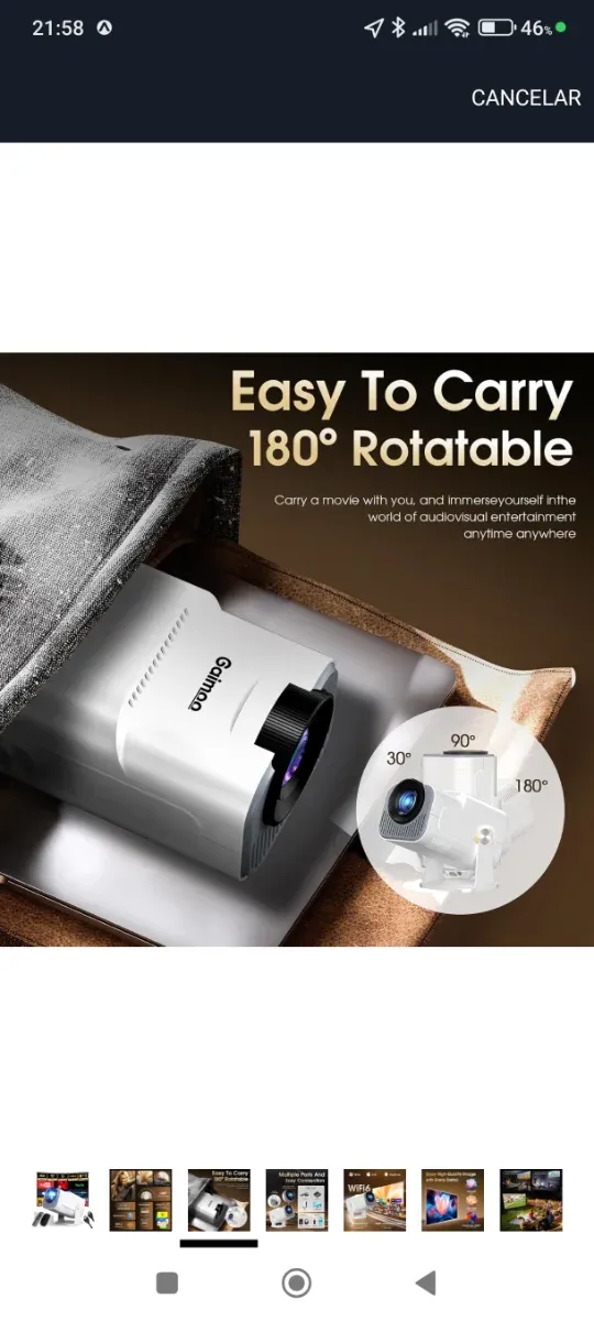 Proyector Android 4k Nuevo