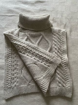 Chaleco de punto niña