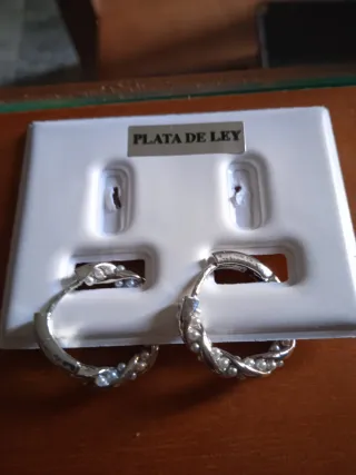 Aros de Plata Sin Estrenar oportunidad