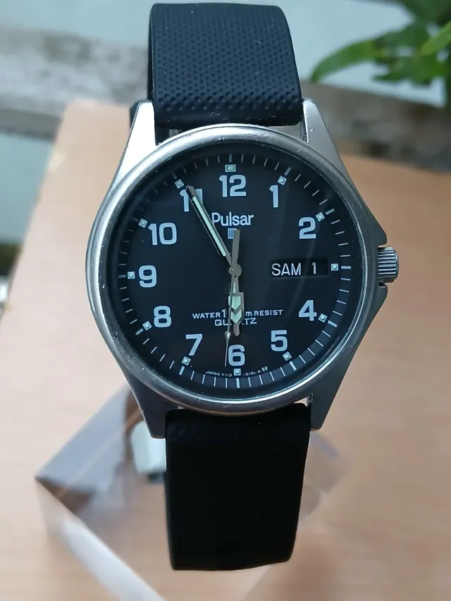 Pulsar Cuarzo Años 80