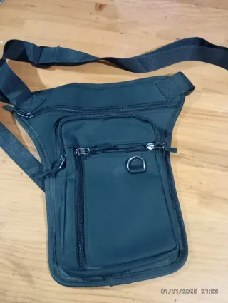 Pernera táctica negra