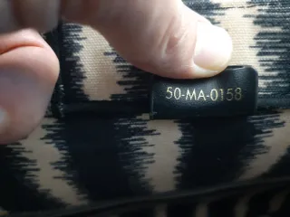 Borsa Christian Dior Beige e Blu