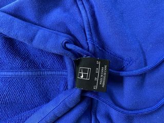 Felpa Nike Court tennis Blu Taglia XS