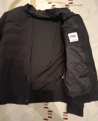 Chaqueta Zara Negra Hombre