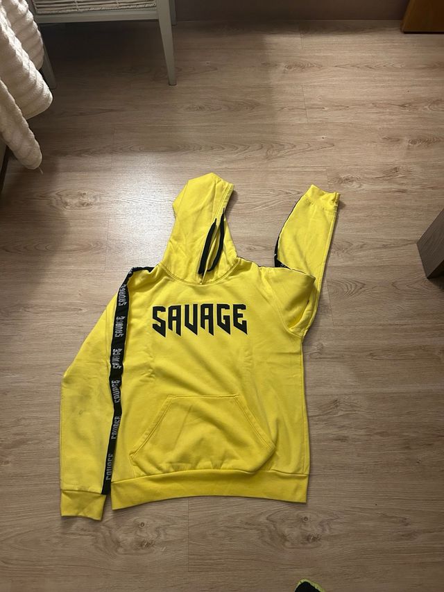 Sudadera SAVAGE amarilla
