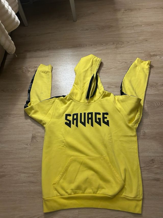 Sudadera SAVAGE amarilla