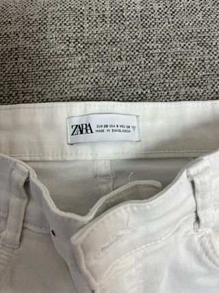 Pack 2 Pantalones Zara Skinny Talla 38