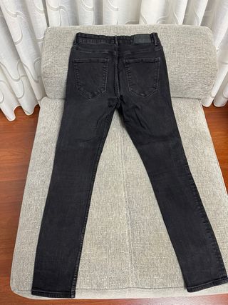 Pack 2 Pantalones Zara Skinny Talla 38