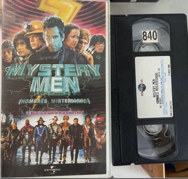 Lote de 9 filmes VHS escolhidos por Raúl 