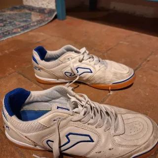 Scarpe Futsal Joma Bianche Blu
