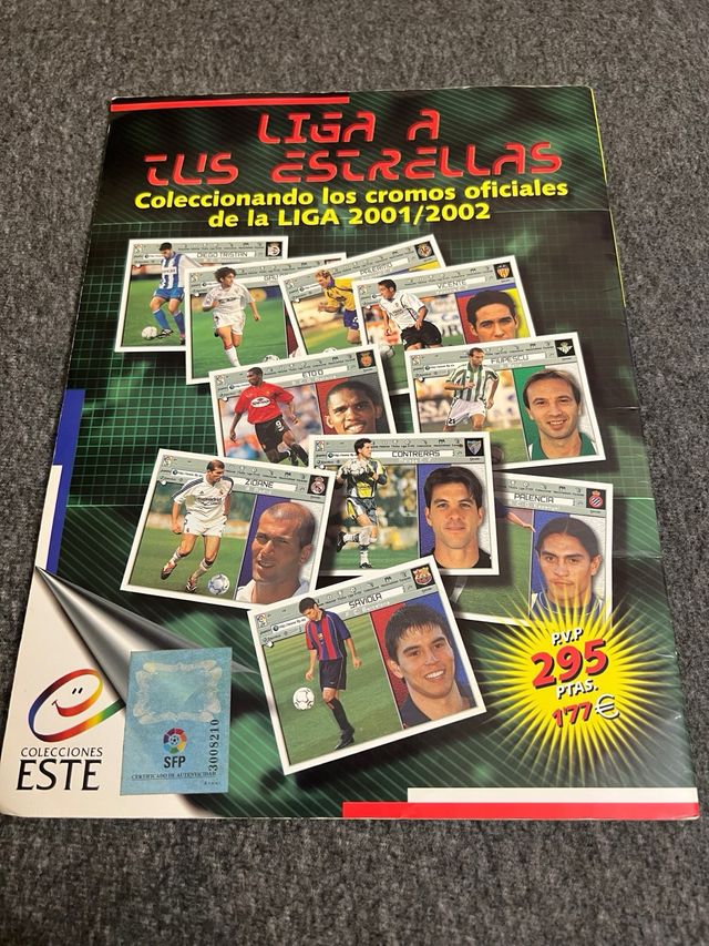 Álbum Liga 2001/2002