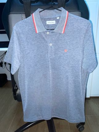 2 Polos Jack & Jones Blanco y Azul