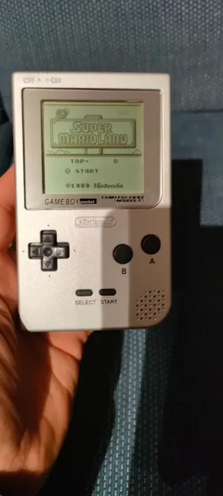 Nintendo Game Boy Pocket Plata