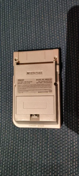 Nintendo Game Boy Pocket Plata