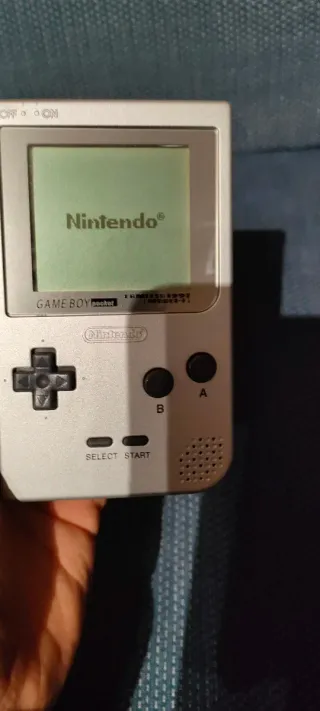 Nintendo Game Boy Pocket Plata