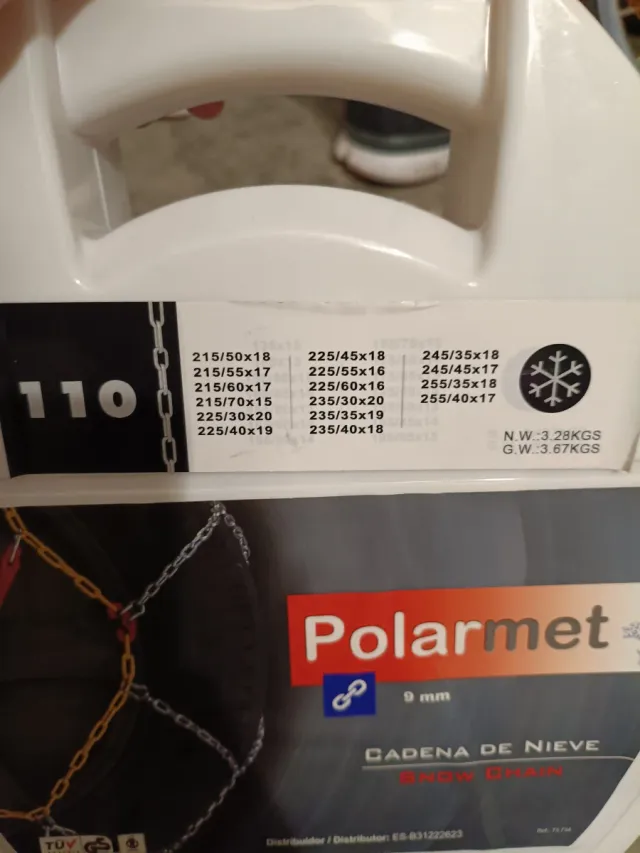 Cadenas para nieve Polarmet 110