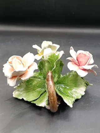 Figura velero porcelana vintage