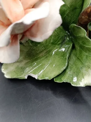 Figura velero porcelana vintage