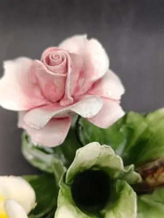 Figura velero porcelana vintage