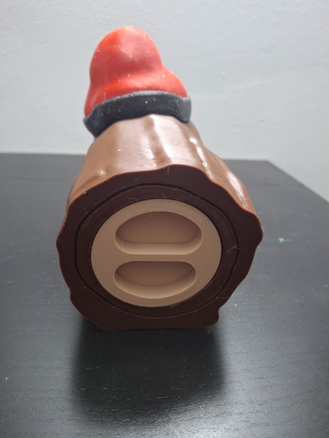 Carregador de gravata em plástico