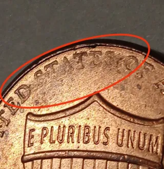 MONEDA 1 CENTAVO LINCOLN.2019.ERROR EN STATES OF.