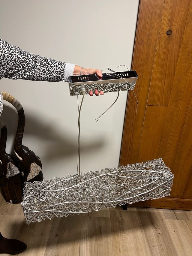 Lámpara colgante diseño moderno metal