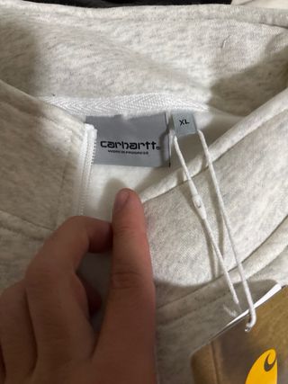 Sudadera Carhartt Half Zip Gris