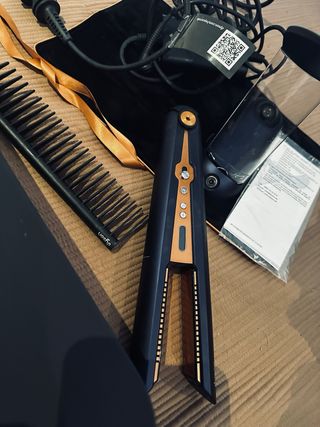 Plancha Dyson Corrale Azul/Dorado