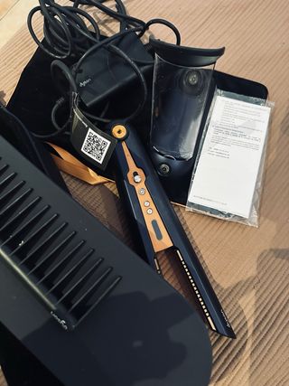 Plancha Dyson Corrale Azul/Dorado