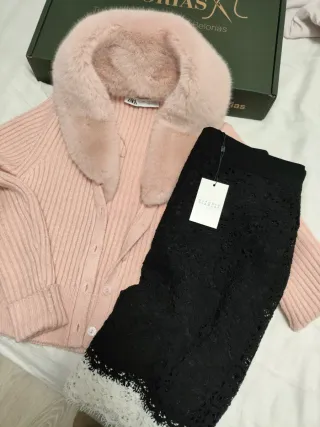 Conjunto Falda y Chaqueta Zara Claudie Pierlot