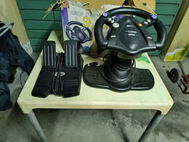 Ace Race Station Volante e Pedais