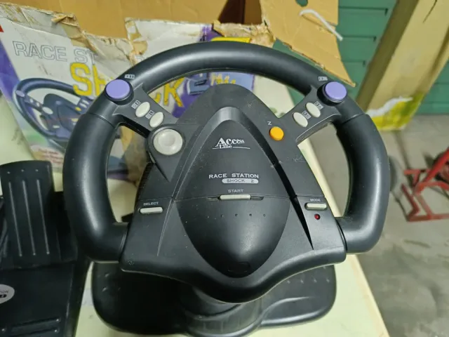 Ace Race Station Volante e Pedais