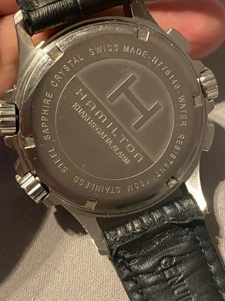 Hamilton Khaki Regatta Alarm Reloj